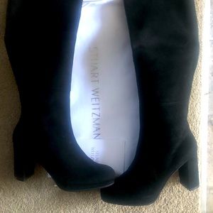 Brand New | Stuart Weitzman Black Suede Boots